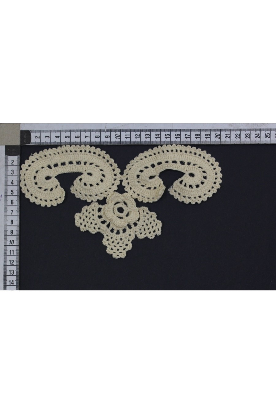 1904-ADET Ham Renk Pamuk Yaka Aksesuarı