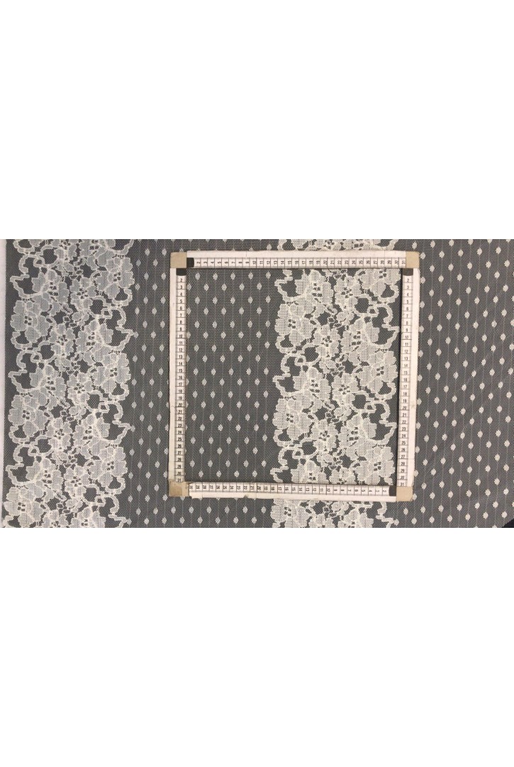 Ham Raşel Renk Yerli Polyester Dantel