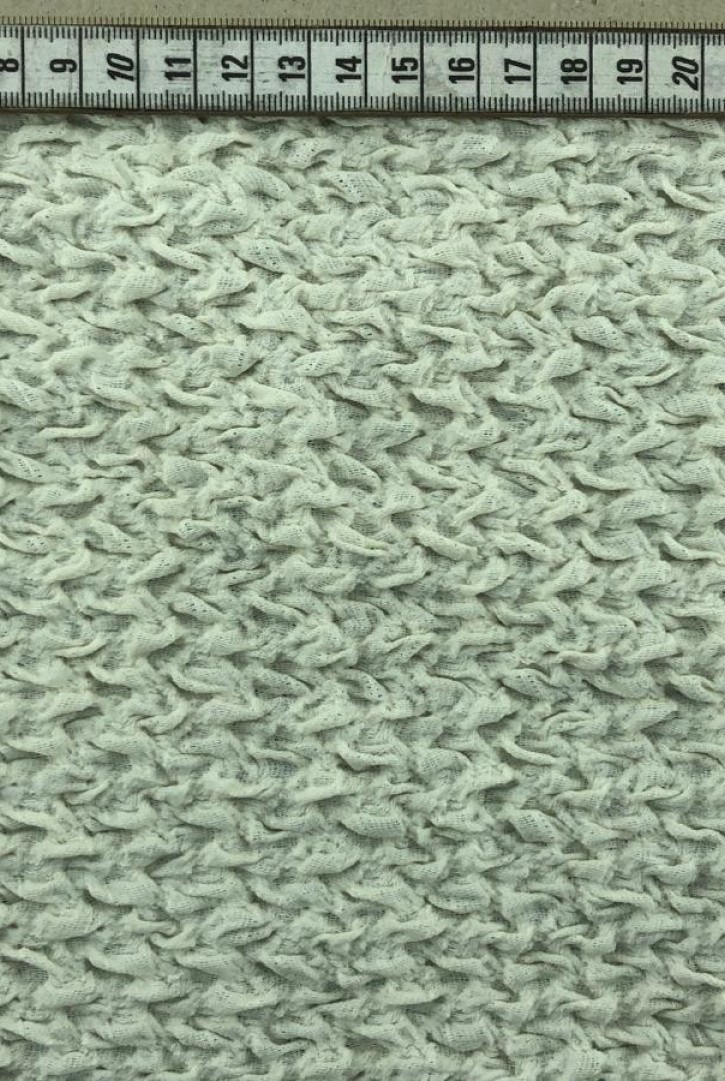 Likralı Krem Pamuk Naylon Dantel, İthal, 120 cm