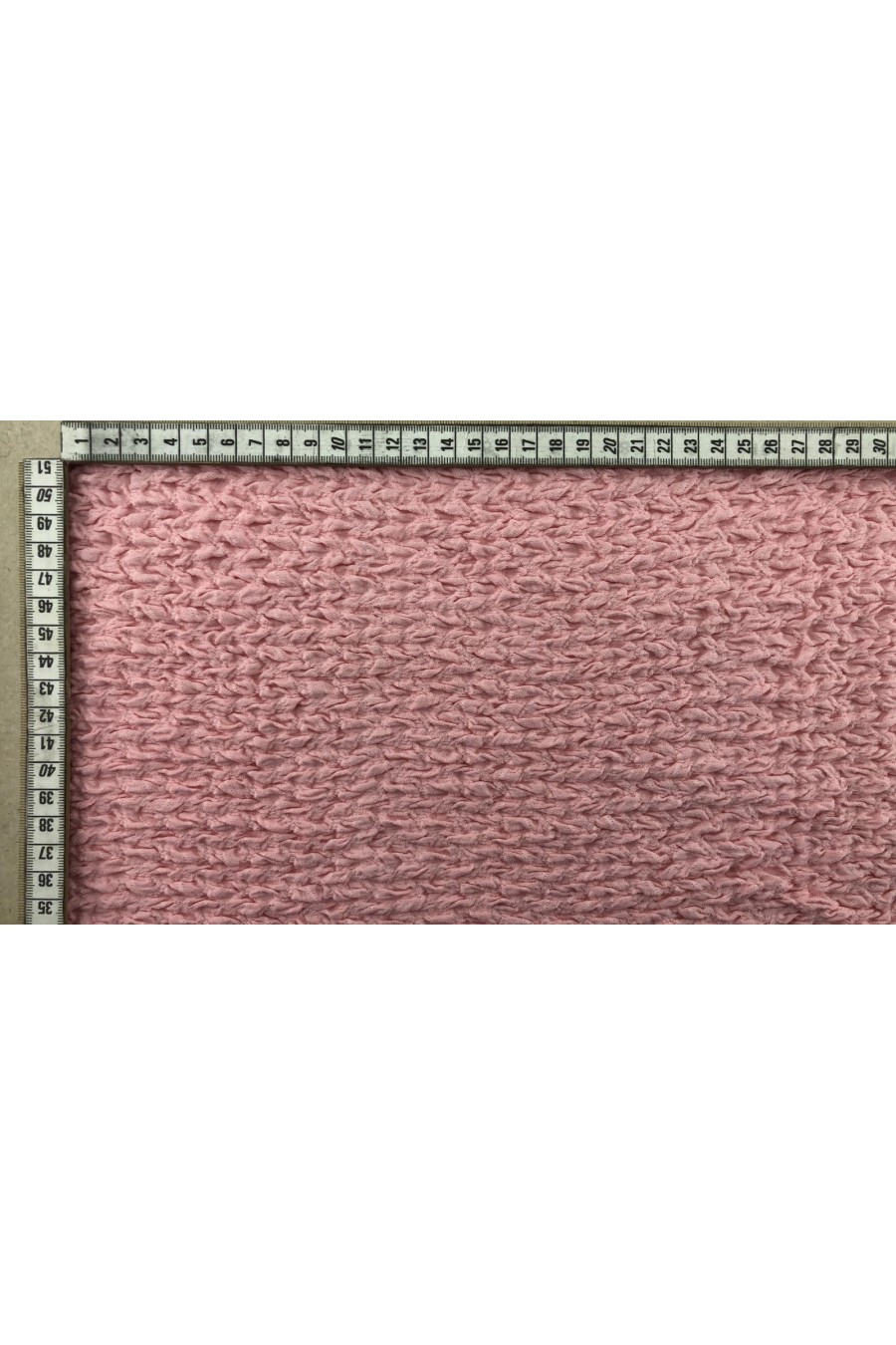 Likralı Pembe Pamuk Naylon Dantel, İthal, 120 cm