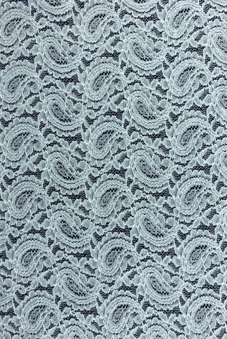 Likralı Fiksli Naylon Dantel Kumaş, 160 cm