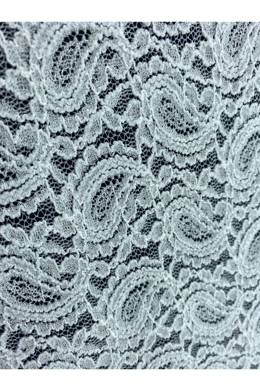 2229-KG Likralı Fiksli Naylon Dantel Kumaş, 160 cm