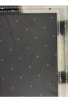 5474 DANTEL/YERLİ/LEZ/POLYESTER/LİKRALI TÜL/TAŞLI/SİLVER HEMA TİTE/SS16/SİYAH/8*5-8*5