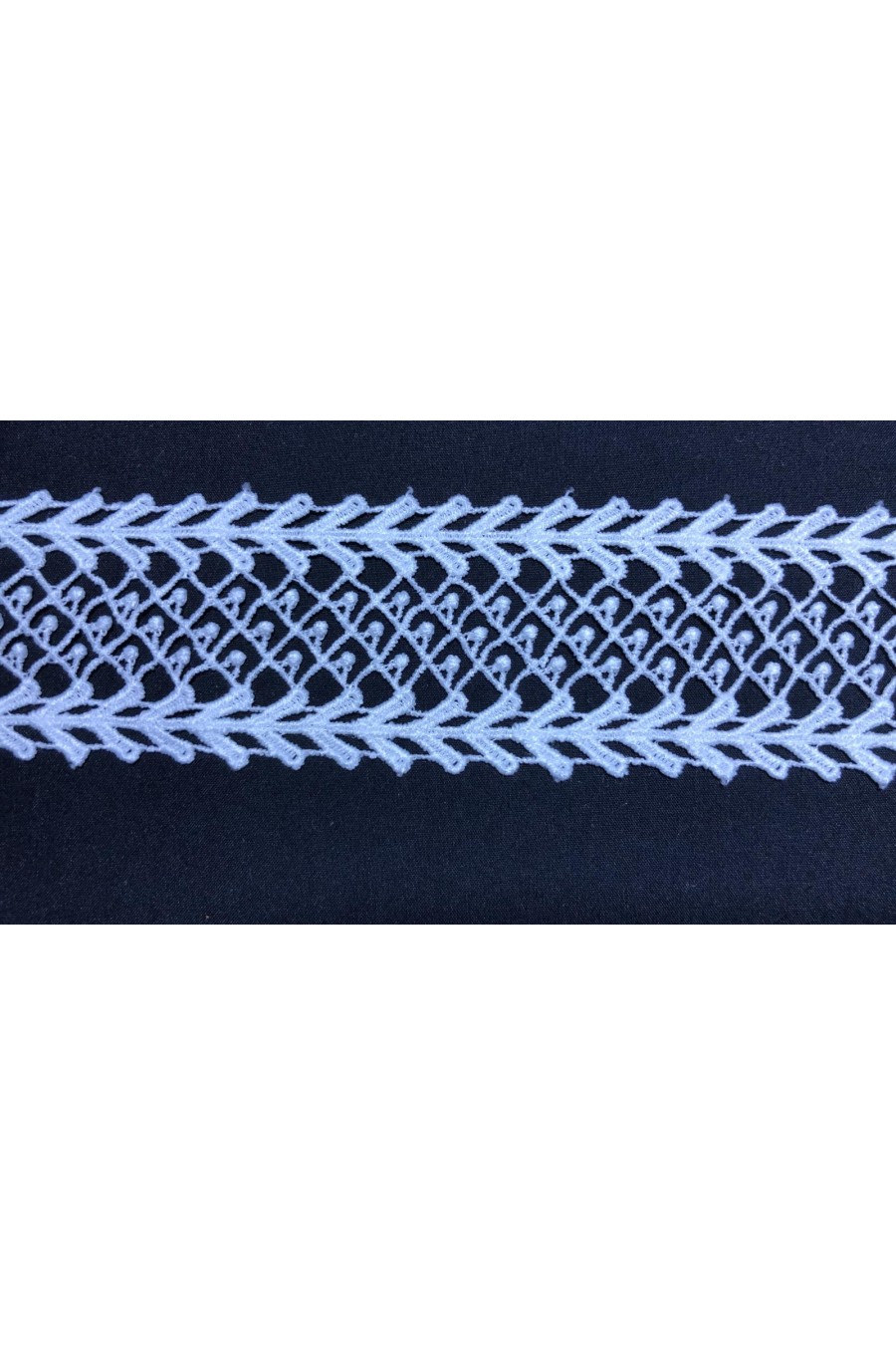 Mat Polyester Ham Güpür Bant