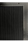 19754-METRE 150 cm Siyah Viskon Polyester Elastan Kumaş, Yerli