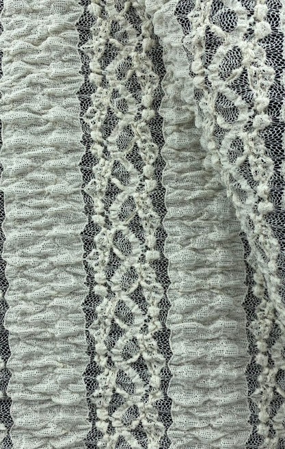 13157 DANTEL/YERLİ/LEZ/POLYESTER LİKRA/FİKSE/145 CM