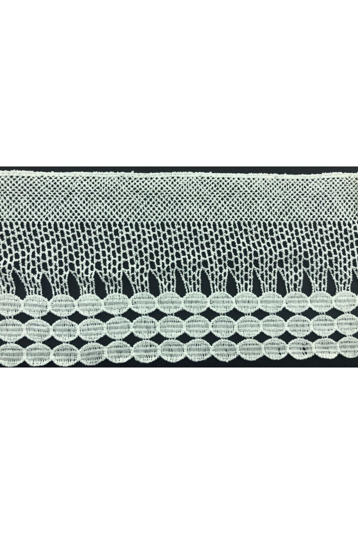 Güpür Brode Bant, Mat Polyester, Ham