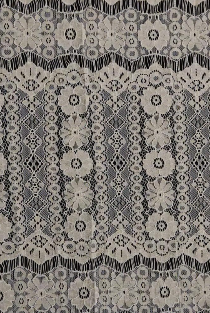 Ham Pamuk Naylon Dantel Kumaş