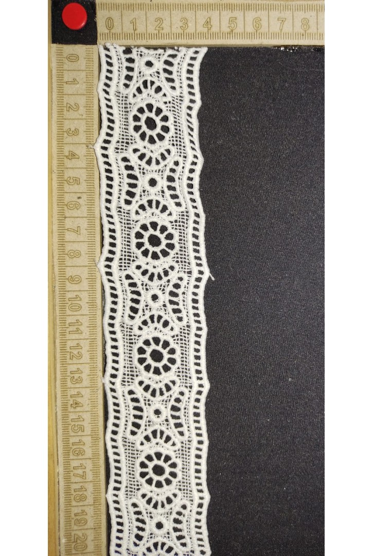 Ham Yerli Güpür Bant Polyester Brode