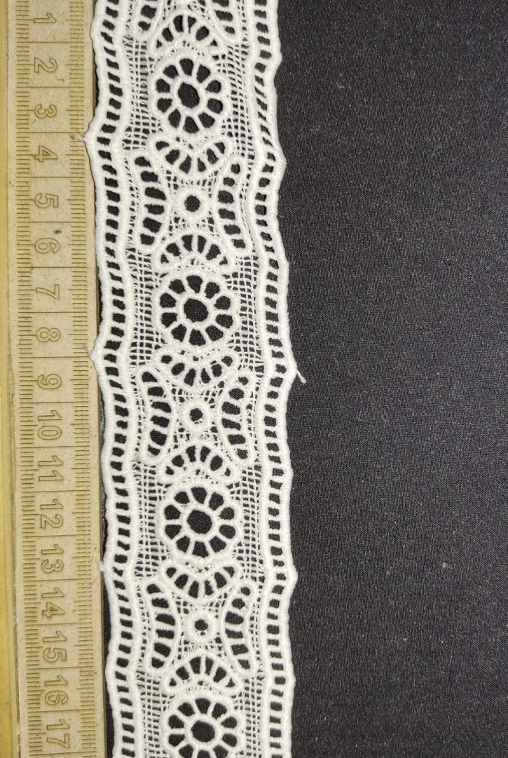 Ham Yerli Güpür Bant Polyester Brode