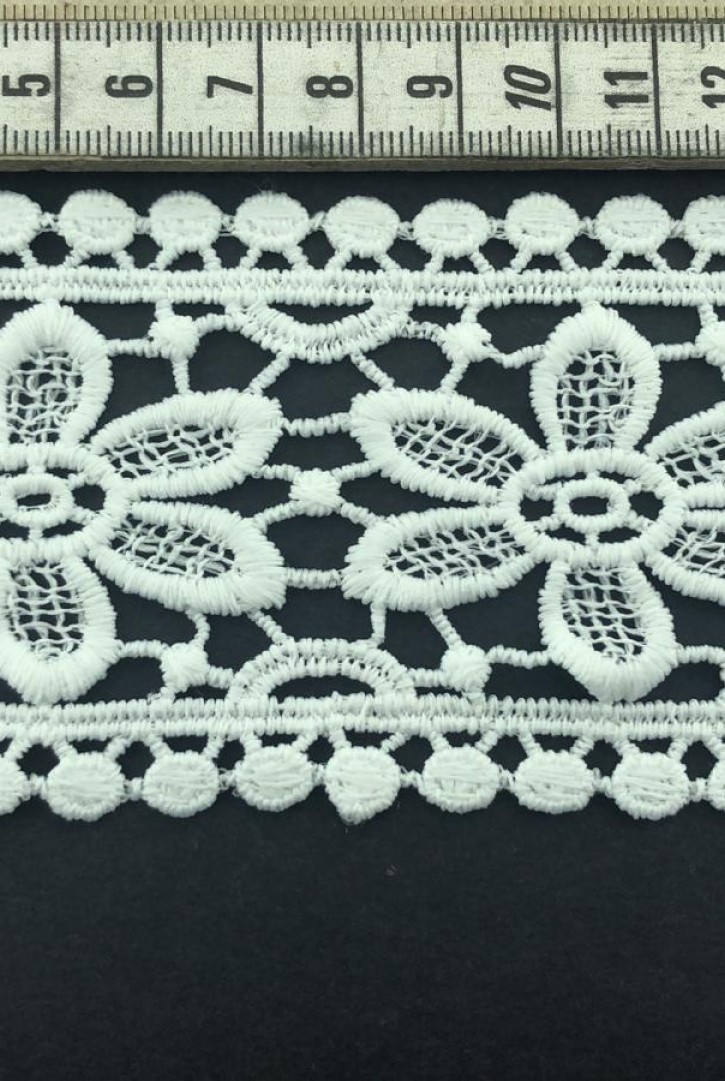 Ham Mat Polyester Güpür Brode Bant