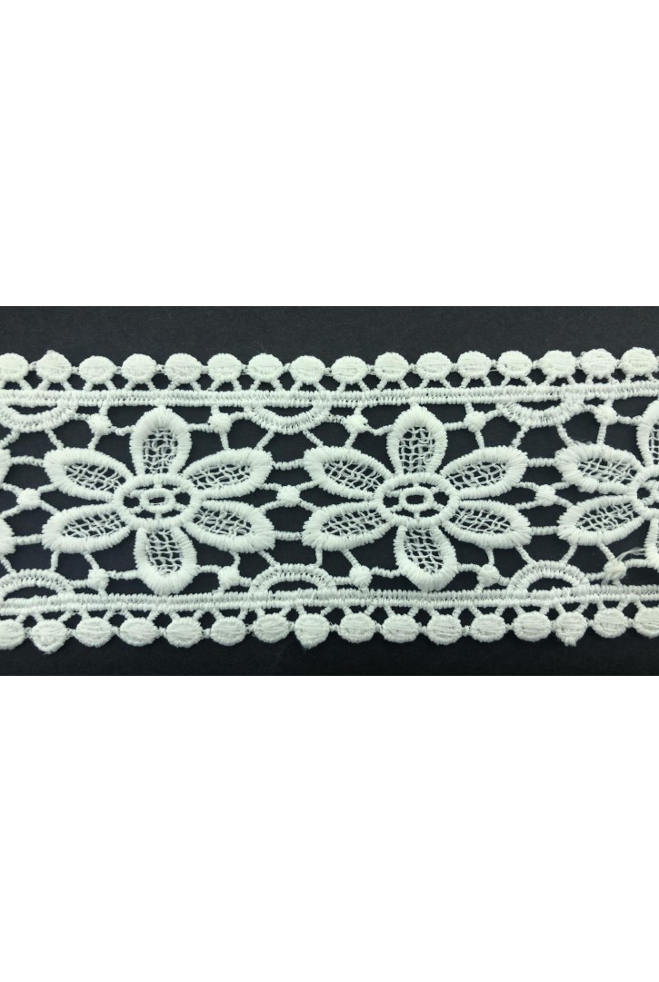 Ham Mat Polyester Güpür Brode Bant