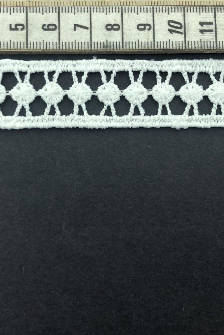 Mat Polyester Güpür Brode Bant