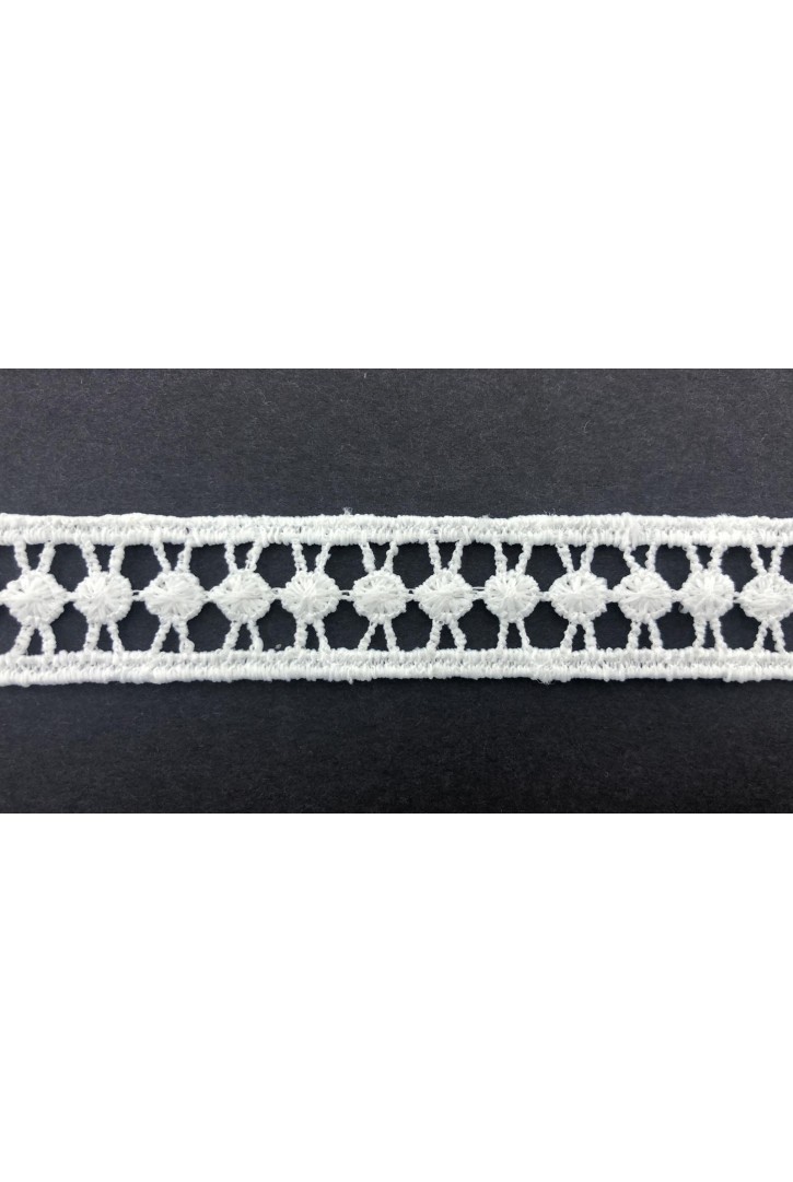 Mat Polyester Güpür Brode Bant