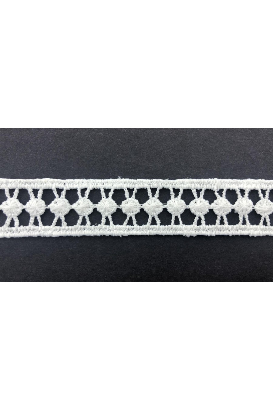 Mat Polyester Güpür Brode Bant