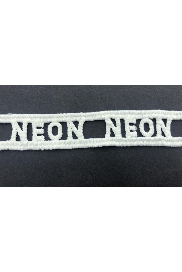 Ham Mat Polyester Güpür Brode Bant