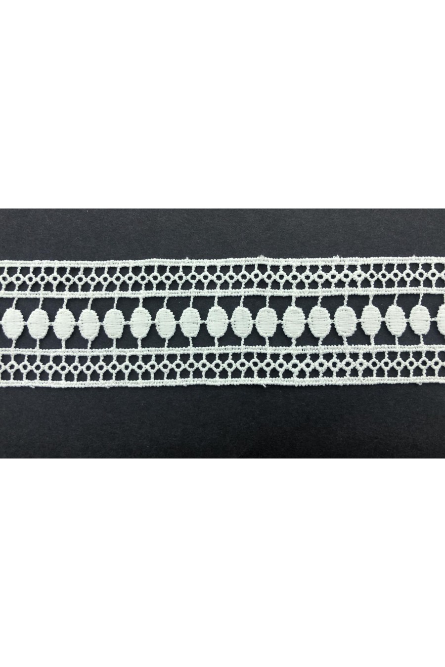 Ham Mat Polyester Güpür Brode Bant, Yerli