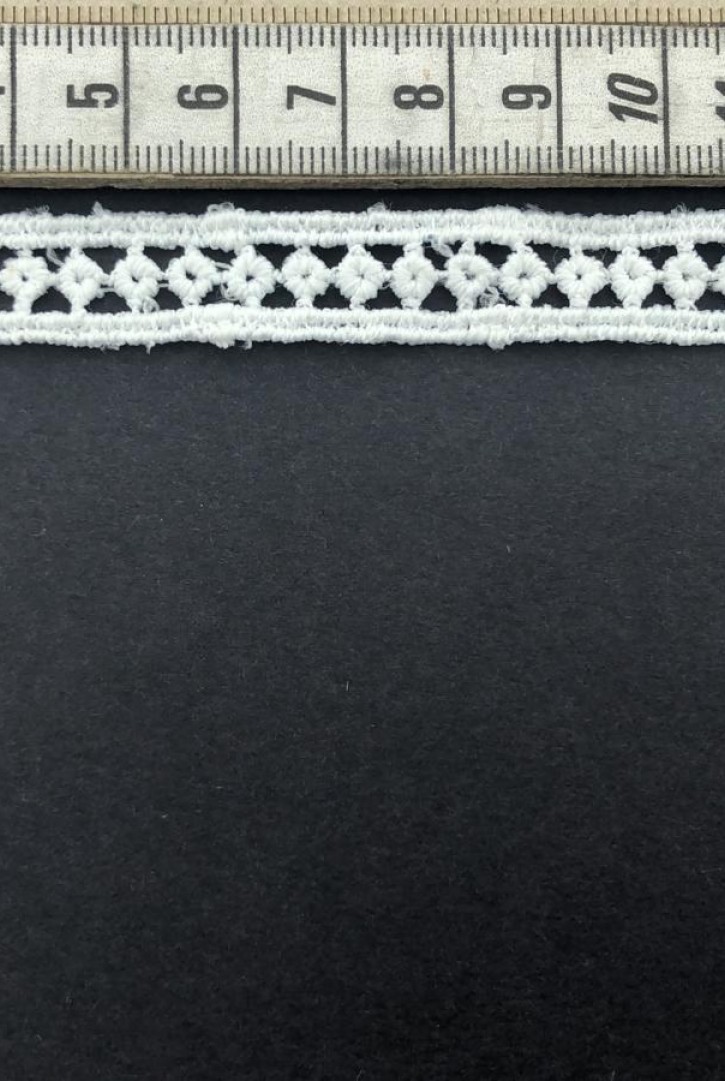 Yerli Ham Güpür Brode Bant, Mat Polyester