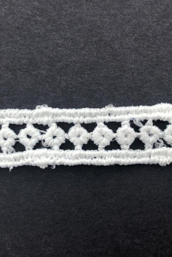 Yerli Ham Güpür Brode Bant, Mat Polyester