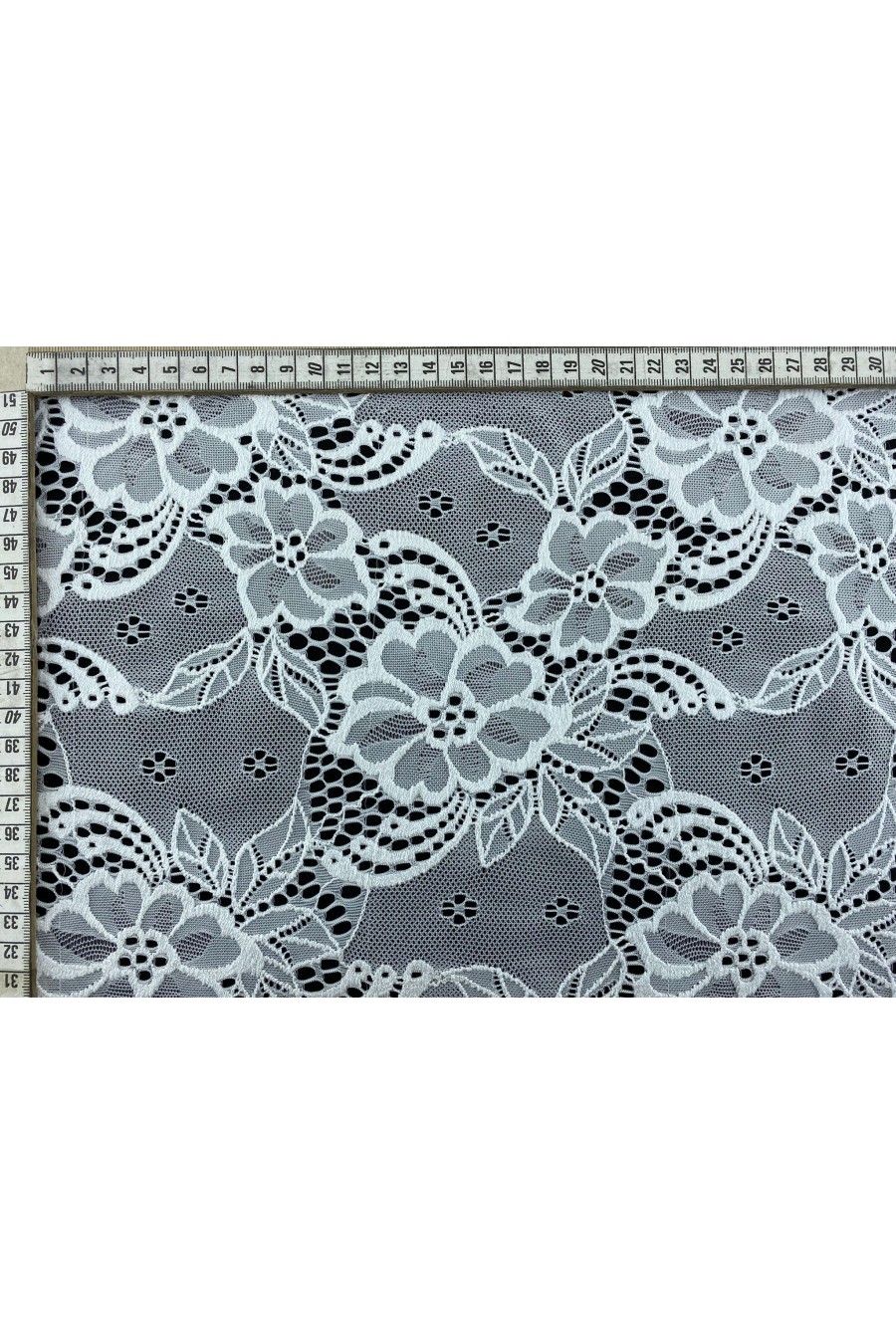 5215-KG Fikseli Likralı Polyester Dantel