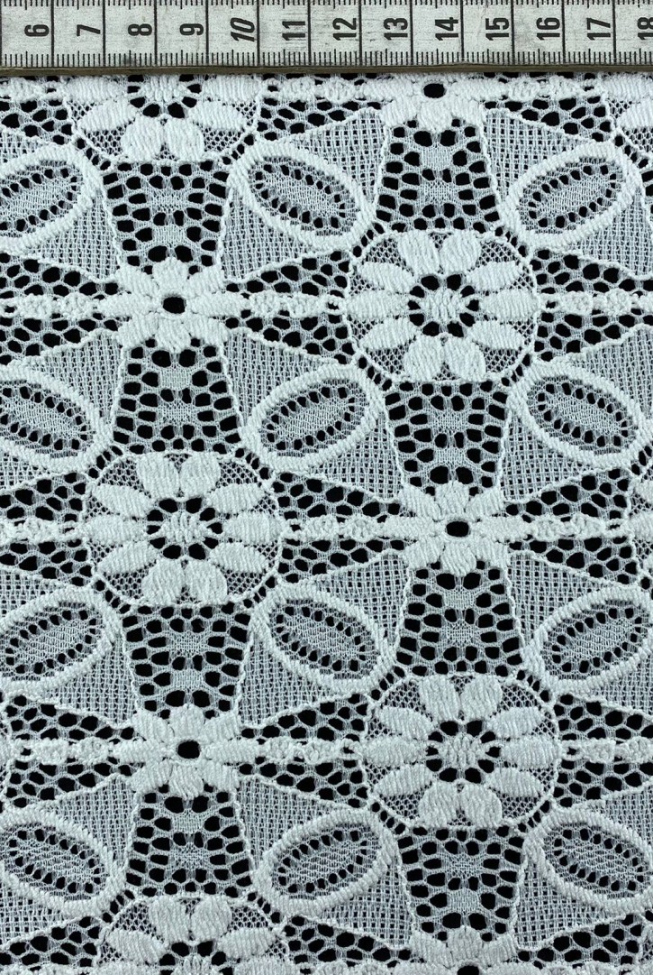 Fikse Edilmiş Naylon İthal Dantel - 150 cm