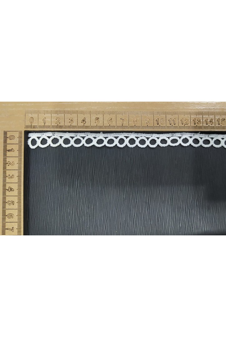 1 cm Genişliğinde Mat Güpür Bant, Yerli Polyester