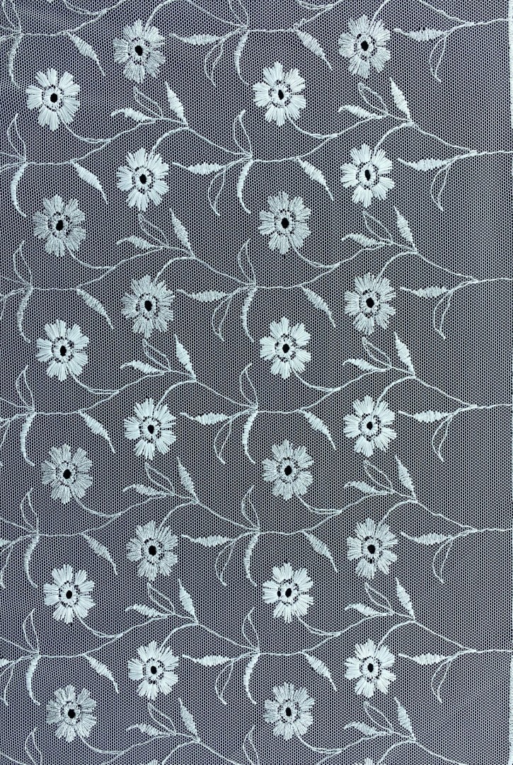 21289 BRODE/YERLİ/LEZ/PAMUK POLYESTER/GÜMÜŞ/130 CM