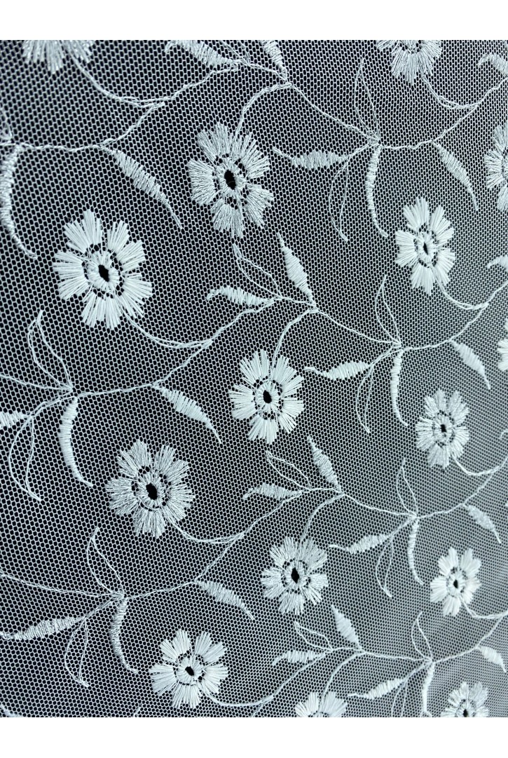 21289 BRODE/YERLİ/LEZ/PAMUK POLYESTER/GÜMÜŞ/130 CM