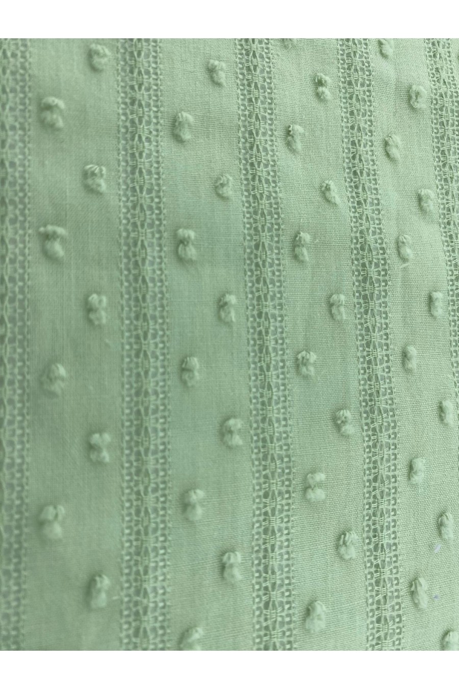 19386 KUMAŞ/İTHAL/LEZ/PAMUK/ARMÜRLÜ/MINT/145 CM