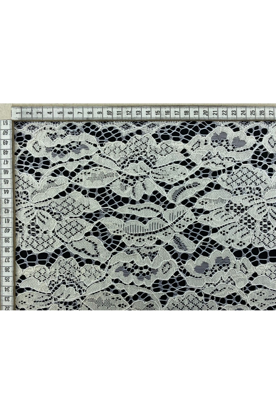 Fikslenmiş Pamuk Naylon İthal Dantel