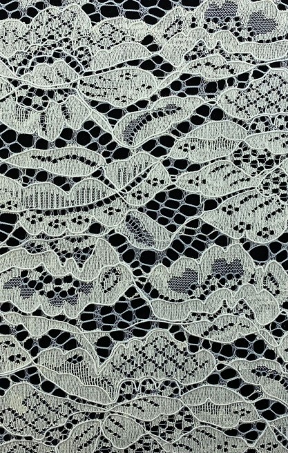 Fikslenmiş Pamuk Naylon İthal Dantel