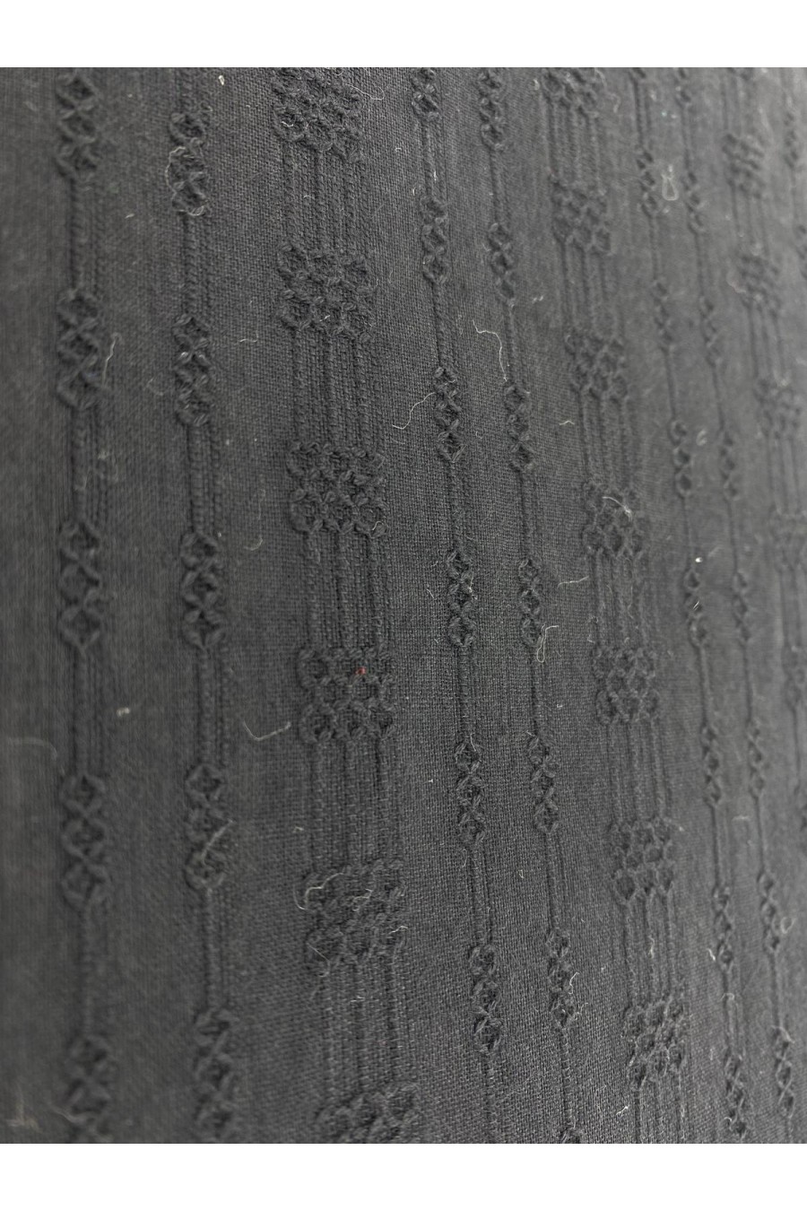 19388 KUMAŞ/İTHAL/LEZ/PAMUK/ARMÜRLÜ/BLACK/145 CM