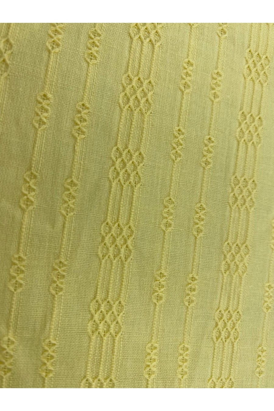 19388 KUMAŞ/İTHAL/LEZ/PAMUK/ARMÜRLÜ/YELLOW/145 CM