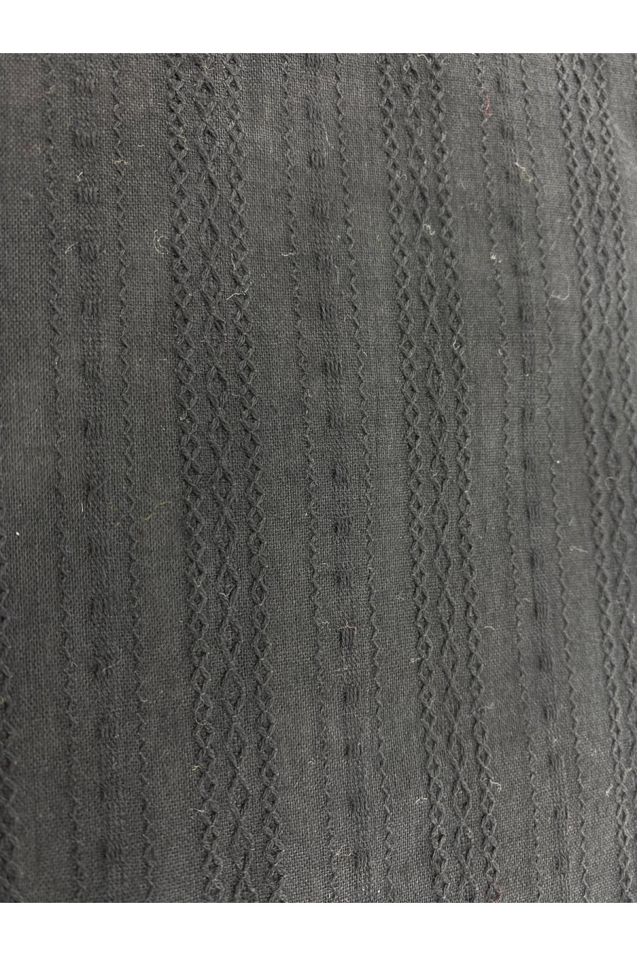 19395-METRE Siyah Armürlü İthal Pamuk Kumaş, 145 cm