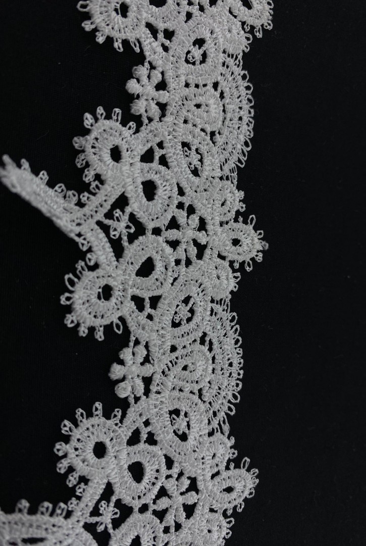 Ham Polyester Güpür Brode Bant