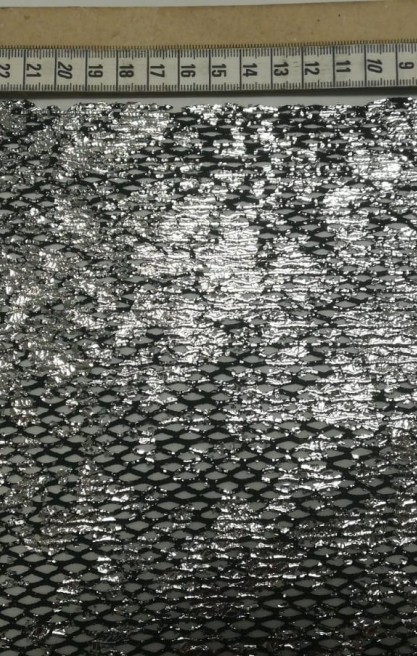 4558 DANTEL/YERLİ/LEZ/POLYESTER/FİLE/SİYAH/VARAKLI/150 CM