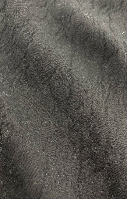 22148 KUMAŞ/YERLİ/LEZ/VİSKON/SİYAH/145 CM