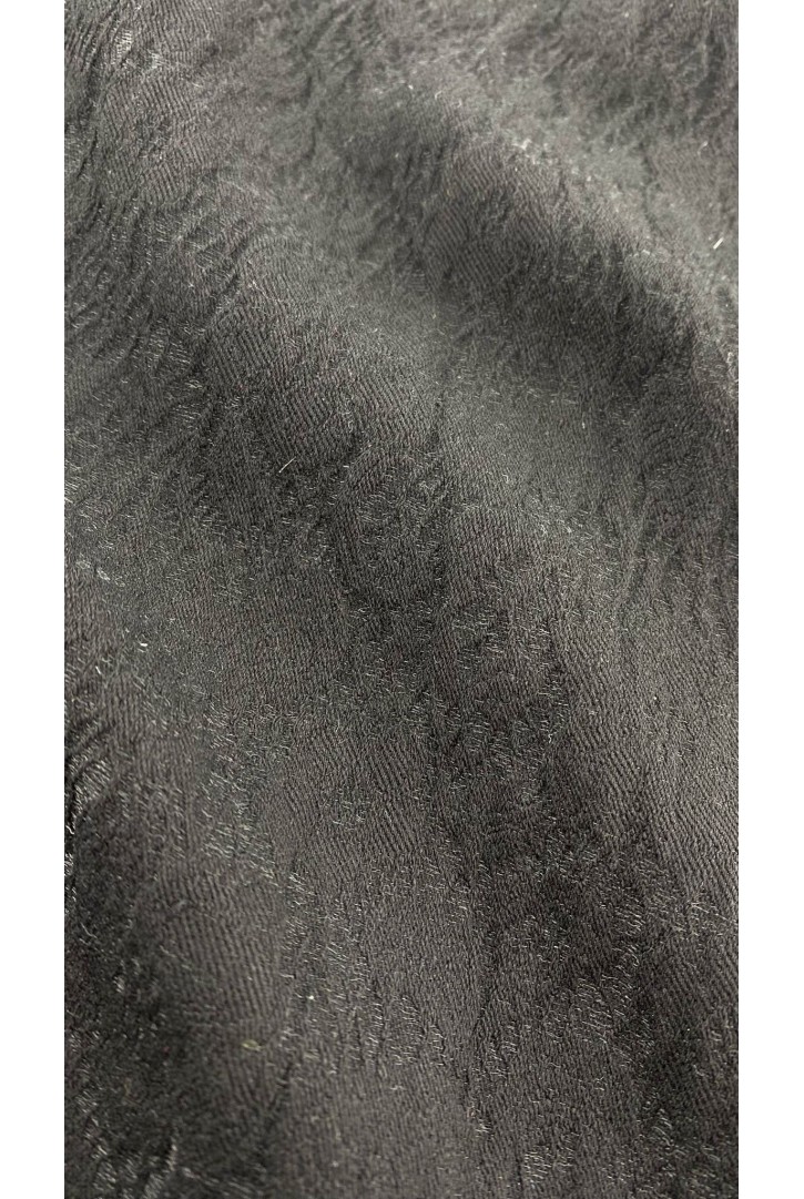 22148 KUMAŞ/YERLİ/LEZ/VİSKON/SİYAH/145 CM