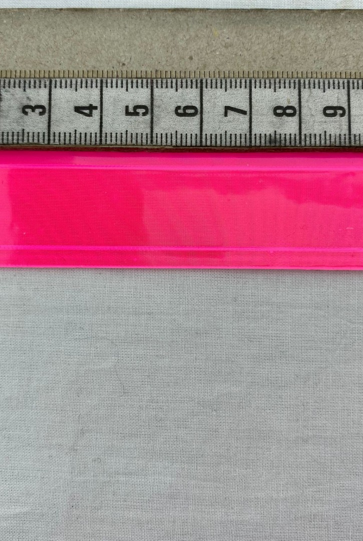 Pembe Reflektör Bant, 2.5 cm