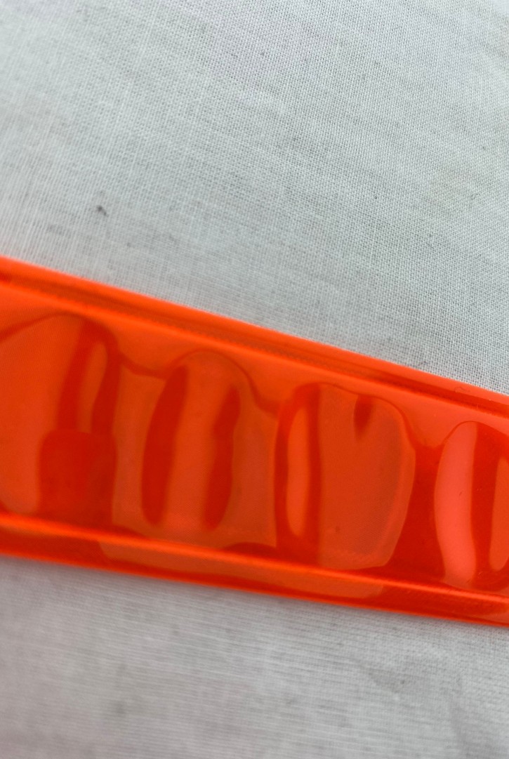 Turuncu Reflektör Bant, 2.5 cm