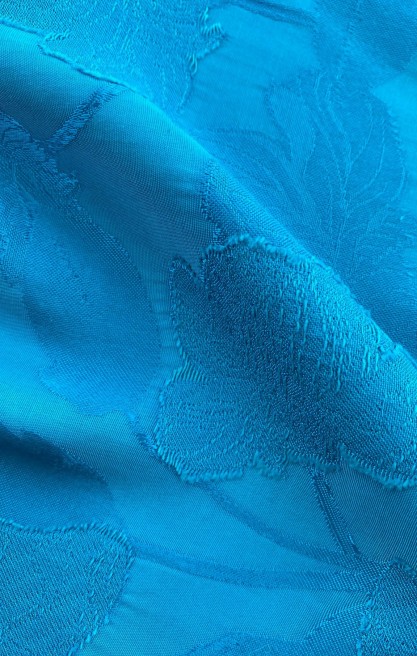 22152 KUMAŞ/YERLİ/LEZ/VİSKON/TURKUAZ/153 CM