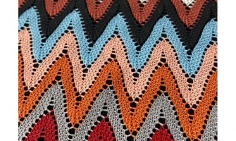 Missoni Lace Fabric | Zigzag Pattern Italian Lace - Fabric Moda