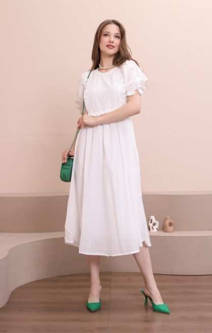 Kadın Fisto Midi Boy Elbise