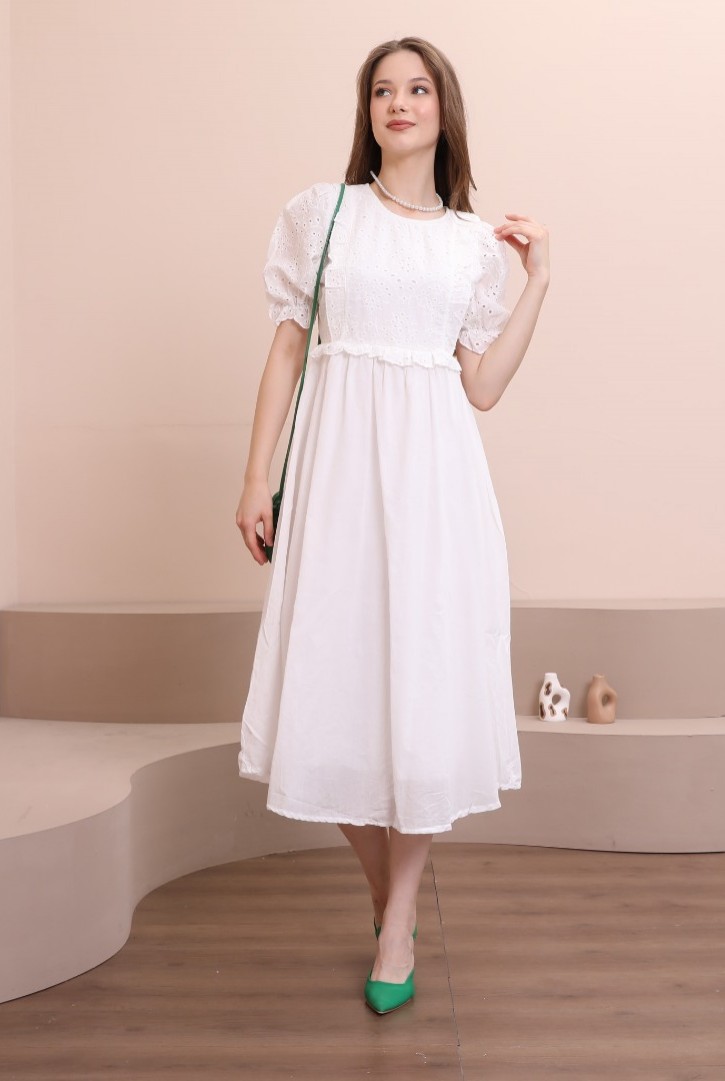 Kadın Fisto Midi Boy Elbise