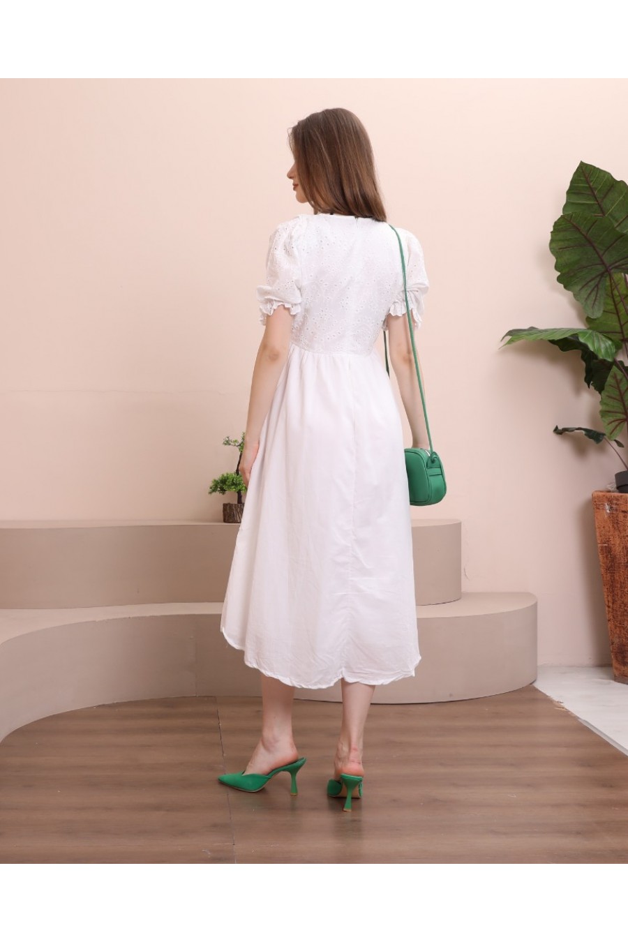 Kadın Fisto Midi Boy Elbise