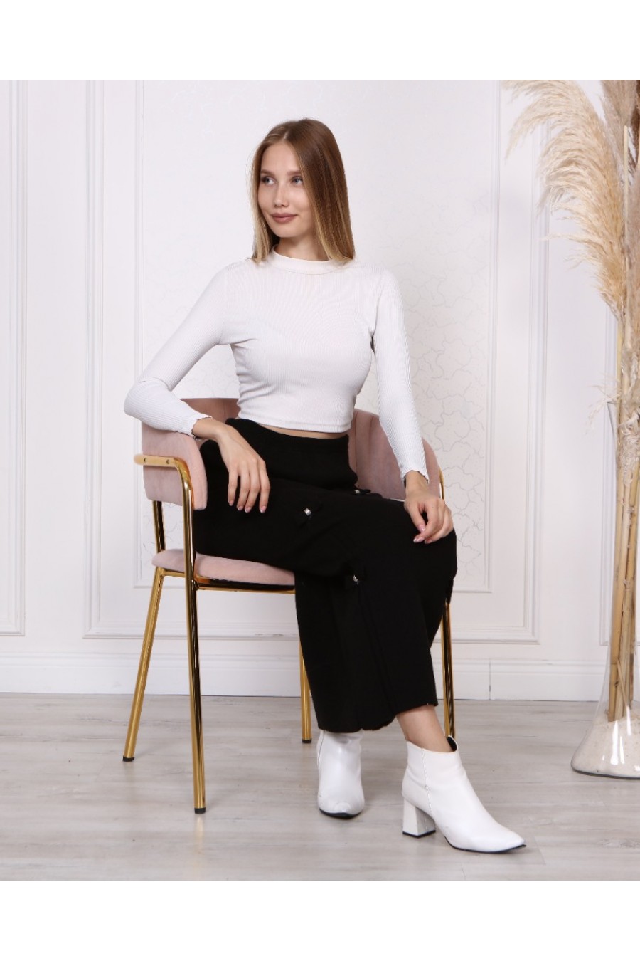 13480 13480 HAZIR GİYİM/TRİKO ETEK/GRİ/STANDART BEDEN