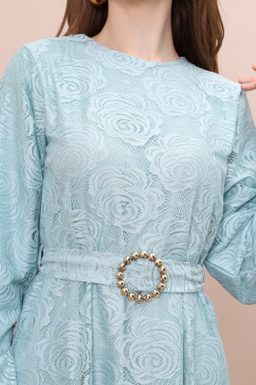 14222 14222 HAZIR GİYİM/ELBİSE/OFELİA/MİNT/S