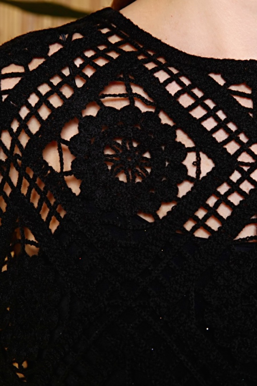 15881 Kadın Tığ İşi Bluz