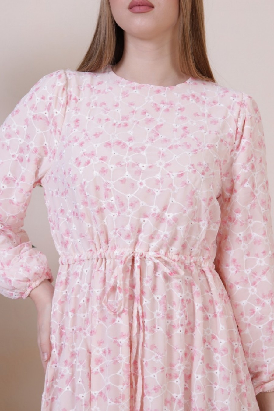 Kadın Beli Tünelli Elbise