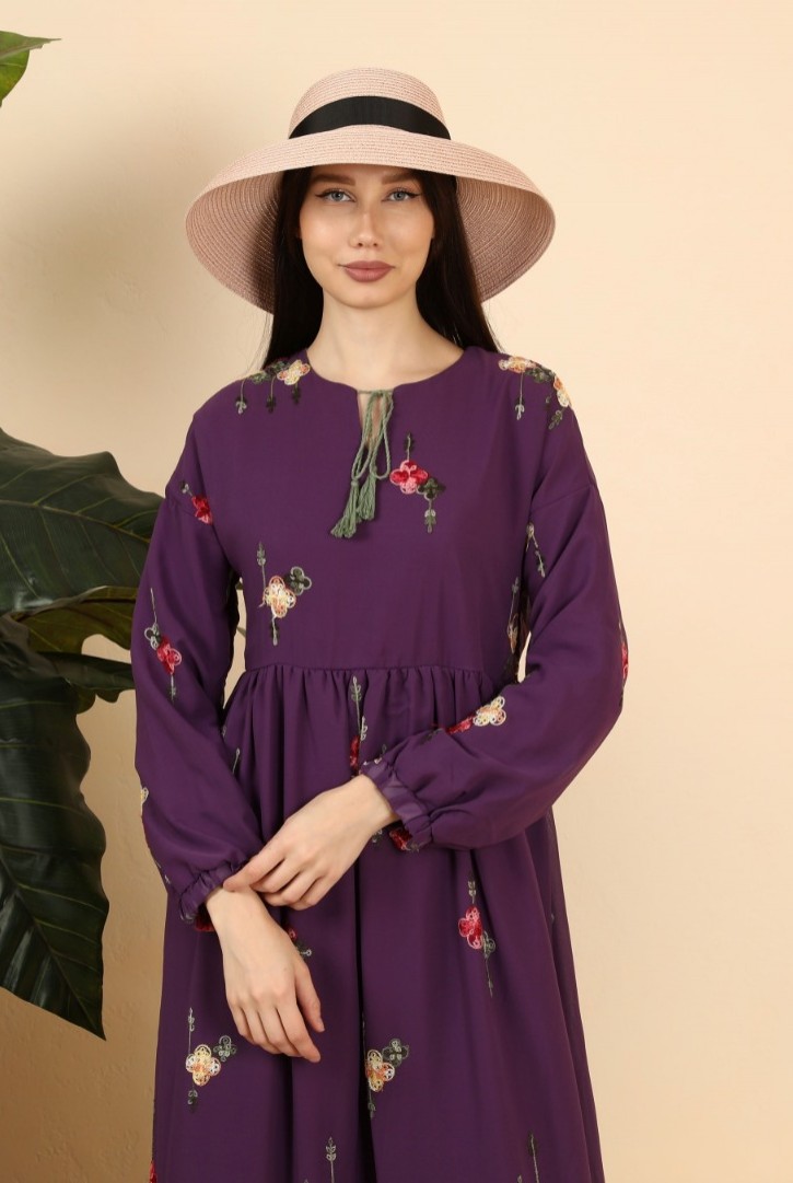 17286 HAZIR GİYİM/ELBİSE/SİYAH/XL